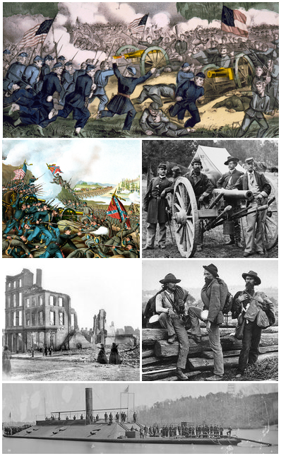 Union States: Photos and depictions of the American Civil War.