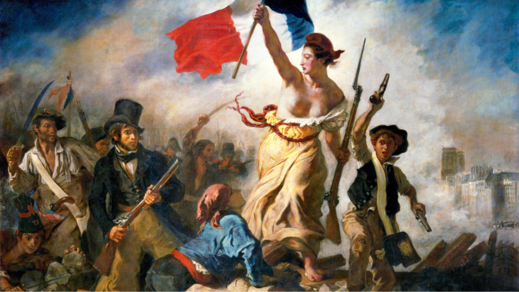 Depiction of the French Revolution.