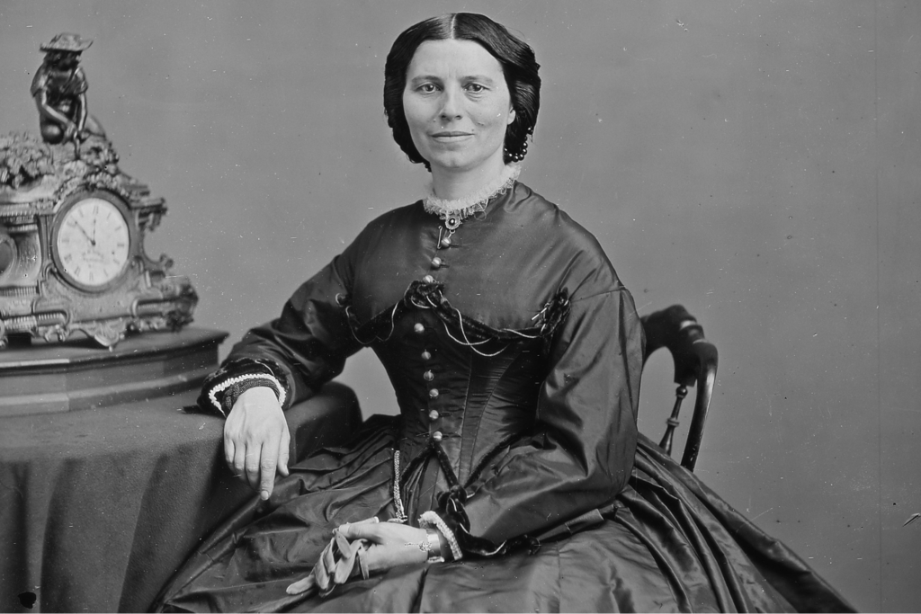 Clarissa "Clara" Barton; one of the figures of the American Civil War.