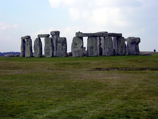 Stonehenge is a prehistoric Neolithic monument on Salisbury Plain in Wiltshire, England.