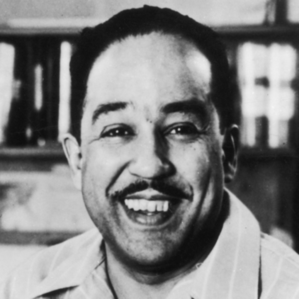 Langston Hughes, who is best known as a leader of the Harlem Renaissance in the Roaring 20s.