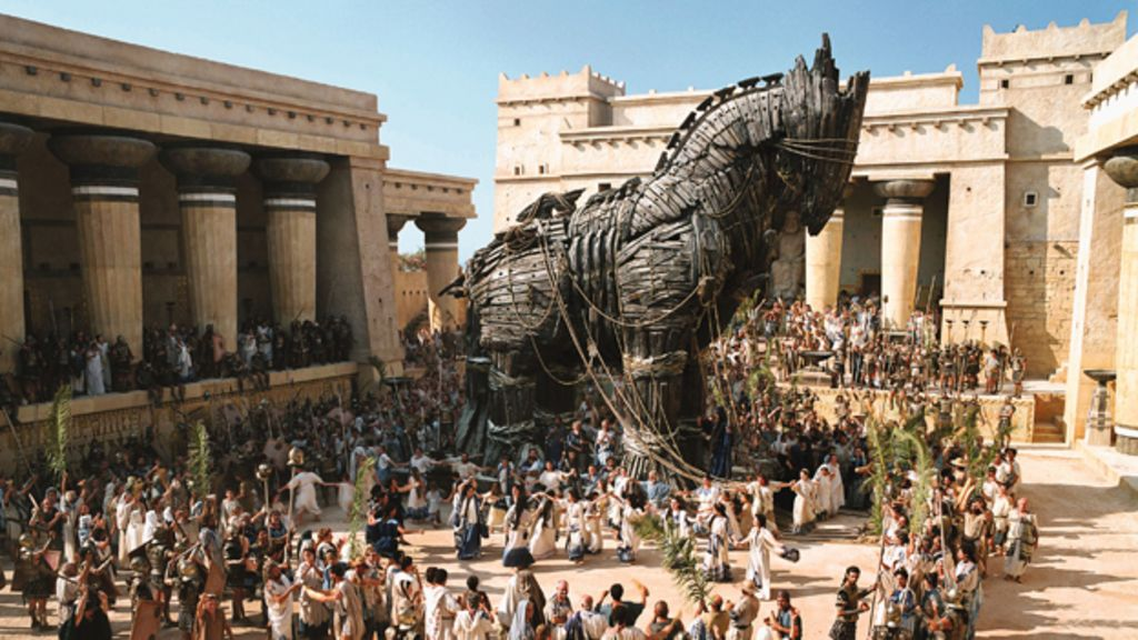 The trojan horse that Greeks used to infiltrate the Trojan army